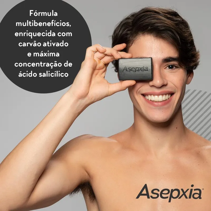 Sabonete em Barra Facial Asepxia Detox Antiacne 80g — foto 7