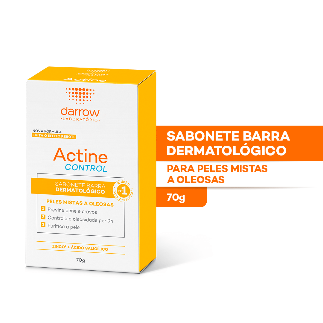 Sabonete em Barra Facial Darrow Actine Control Pele Oleosa 70g — foto 3