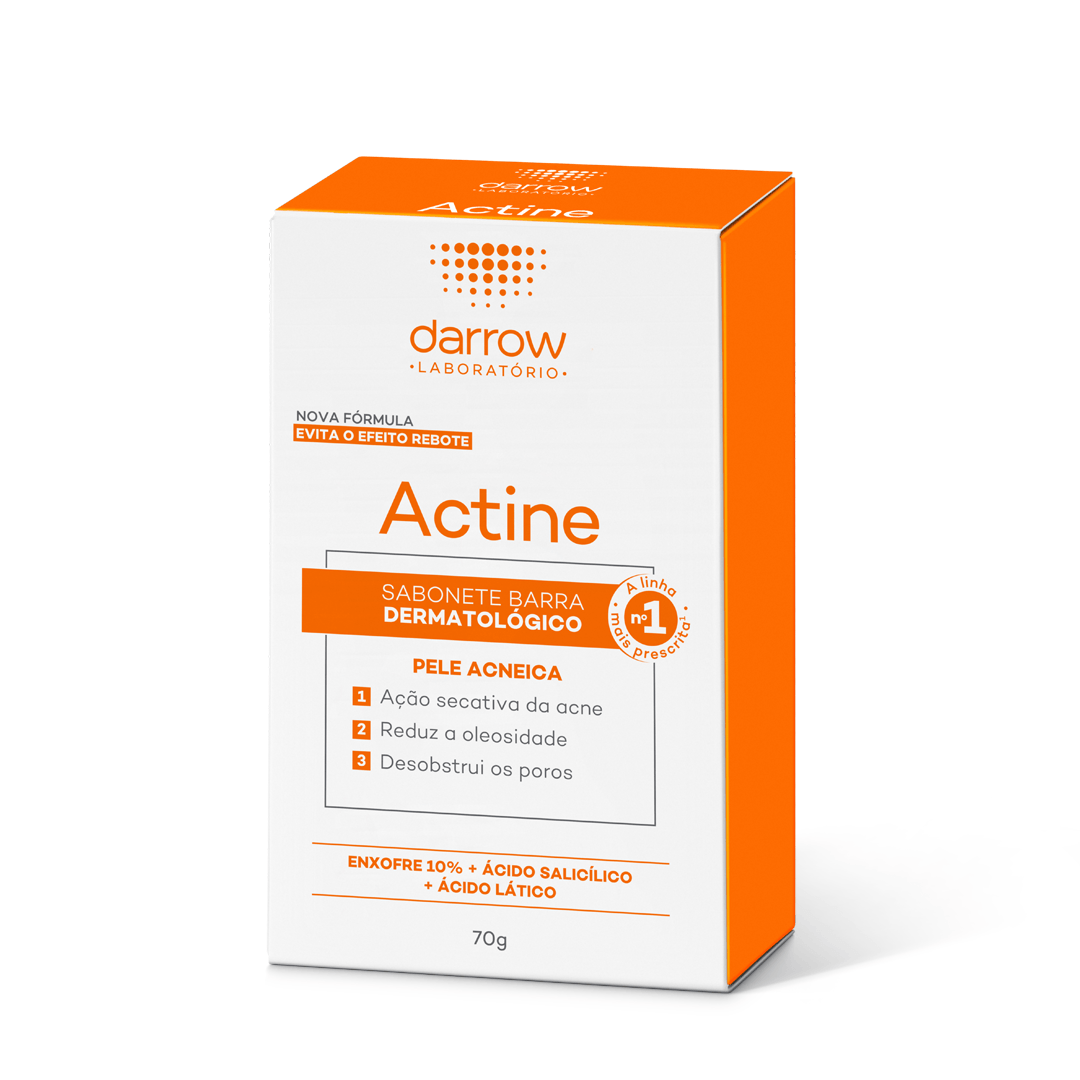 Sabonete em Barra Facial Darrow Actine Pele Acneica 70g