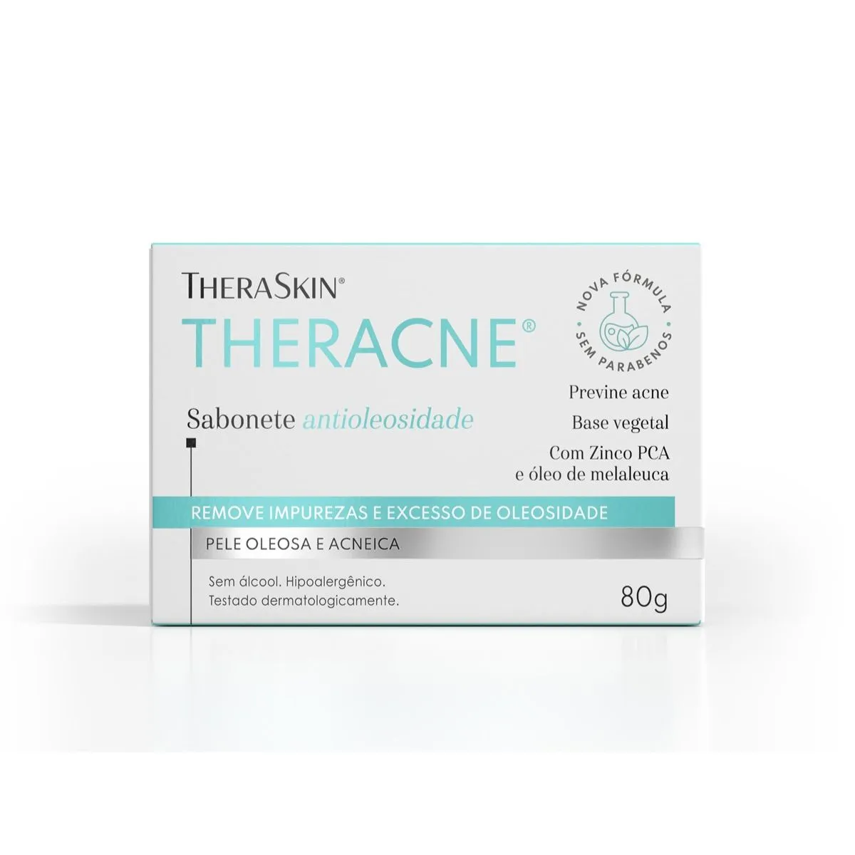 Sabonete em Barra Facial Theraskin Theracne Antiacne 80g — foto 2