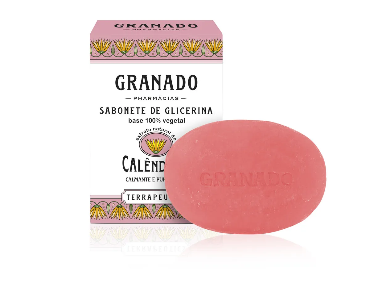 Sabonete em Barra Granado Terrapeutics Calêndula 90g