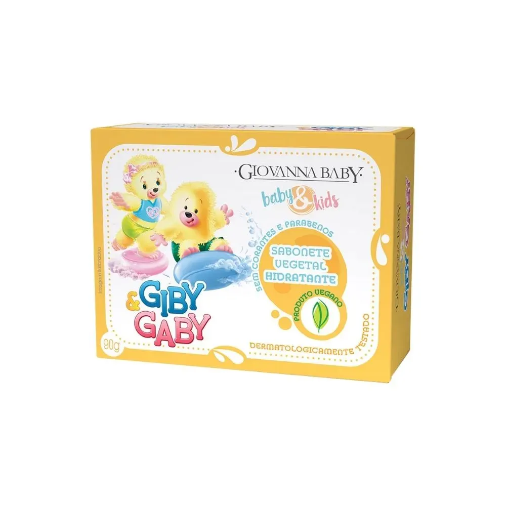 Sabonete em Barra Infantil Giovanna Baby Giby Classic 0 a 5 Anos 80g