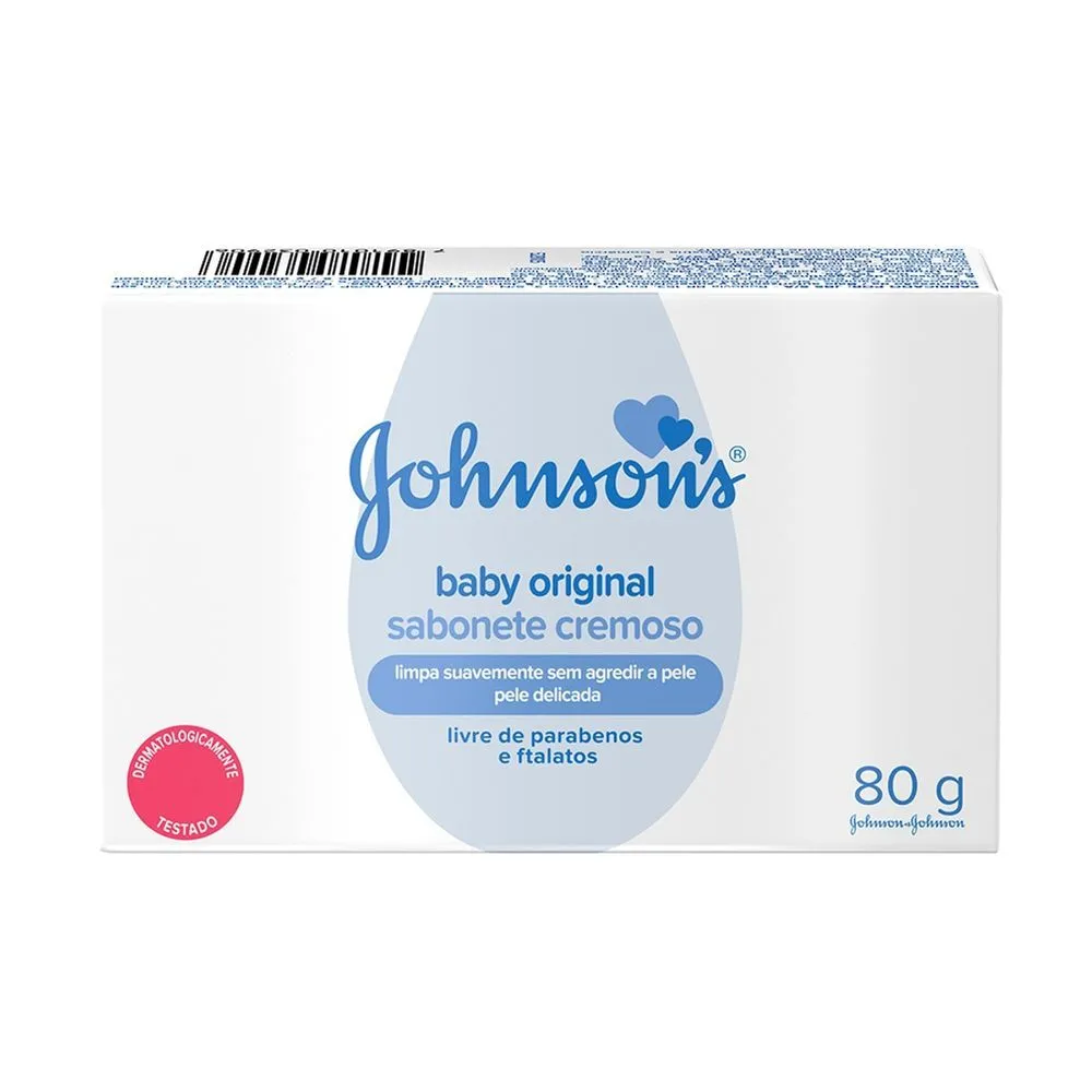 Sabonete em Barra Infantil Johnson's Baby Original 80g — foto 2