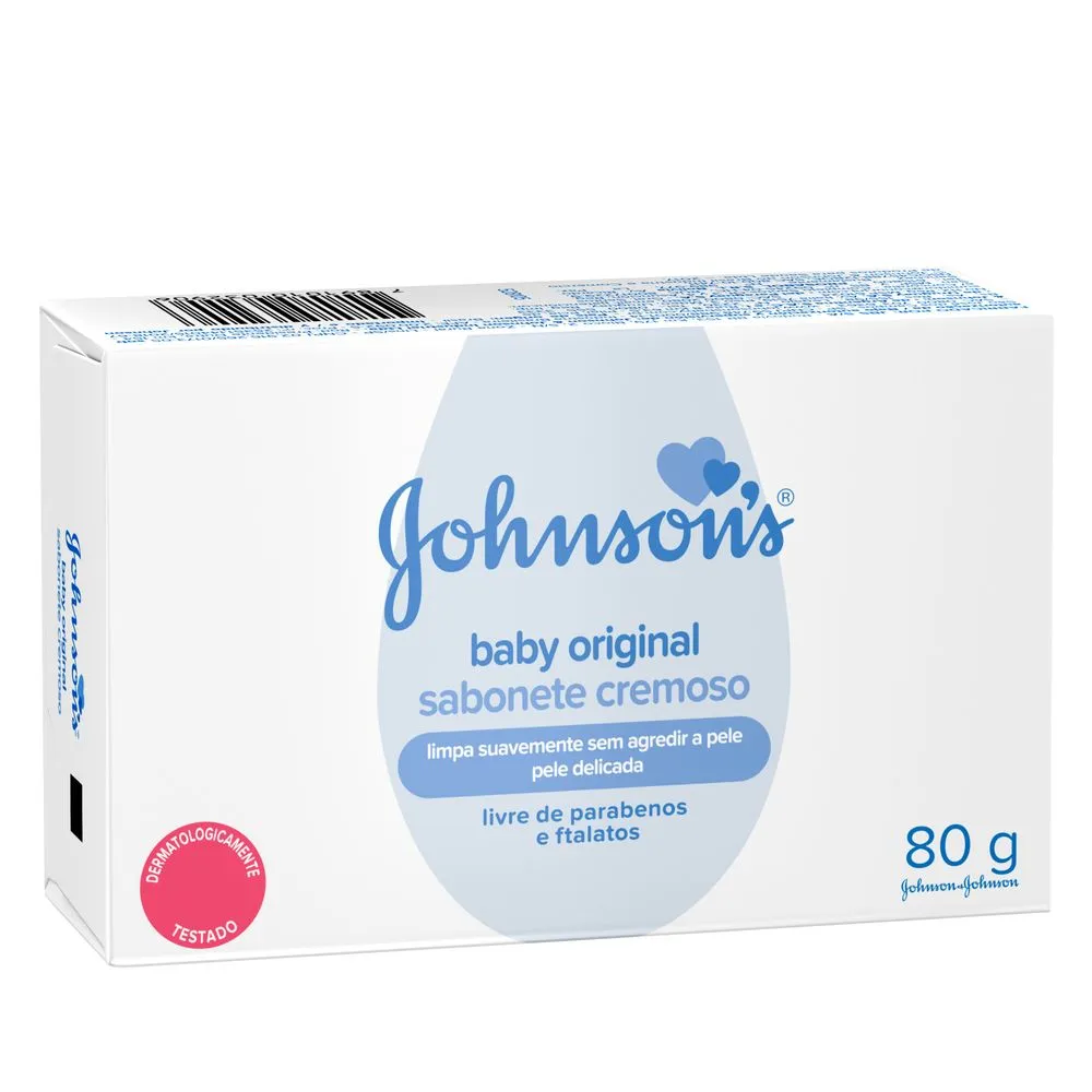 Sabonete em Barra Infantil Johnson's Baby Original 80g — foto 3