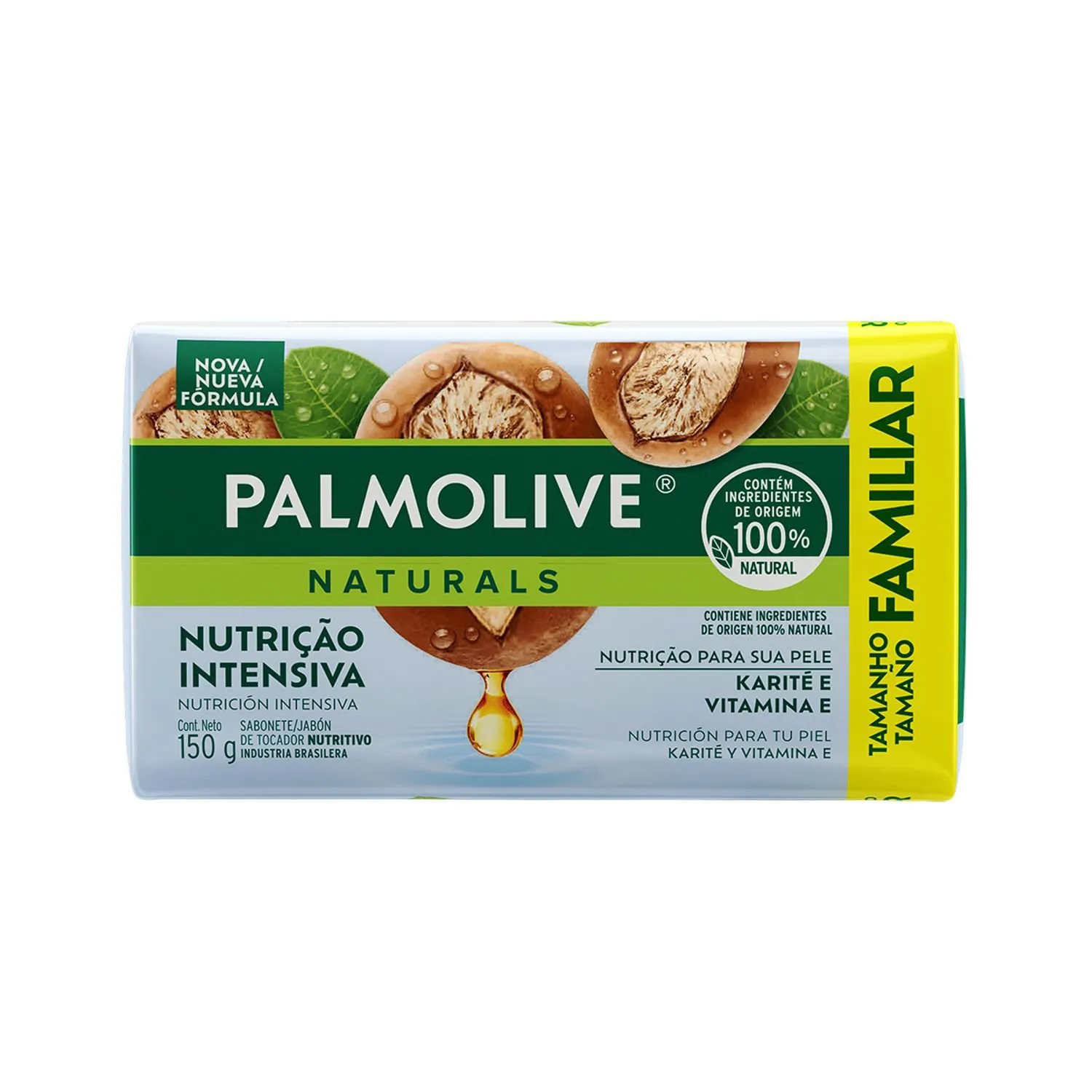 Sabonete em Barra Palmolive Naturals Nutrição Intensiva Karité e Vitamina E 150g