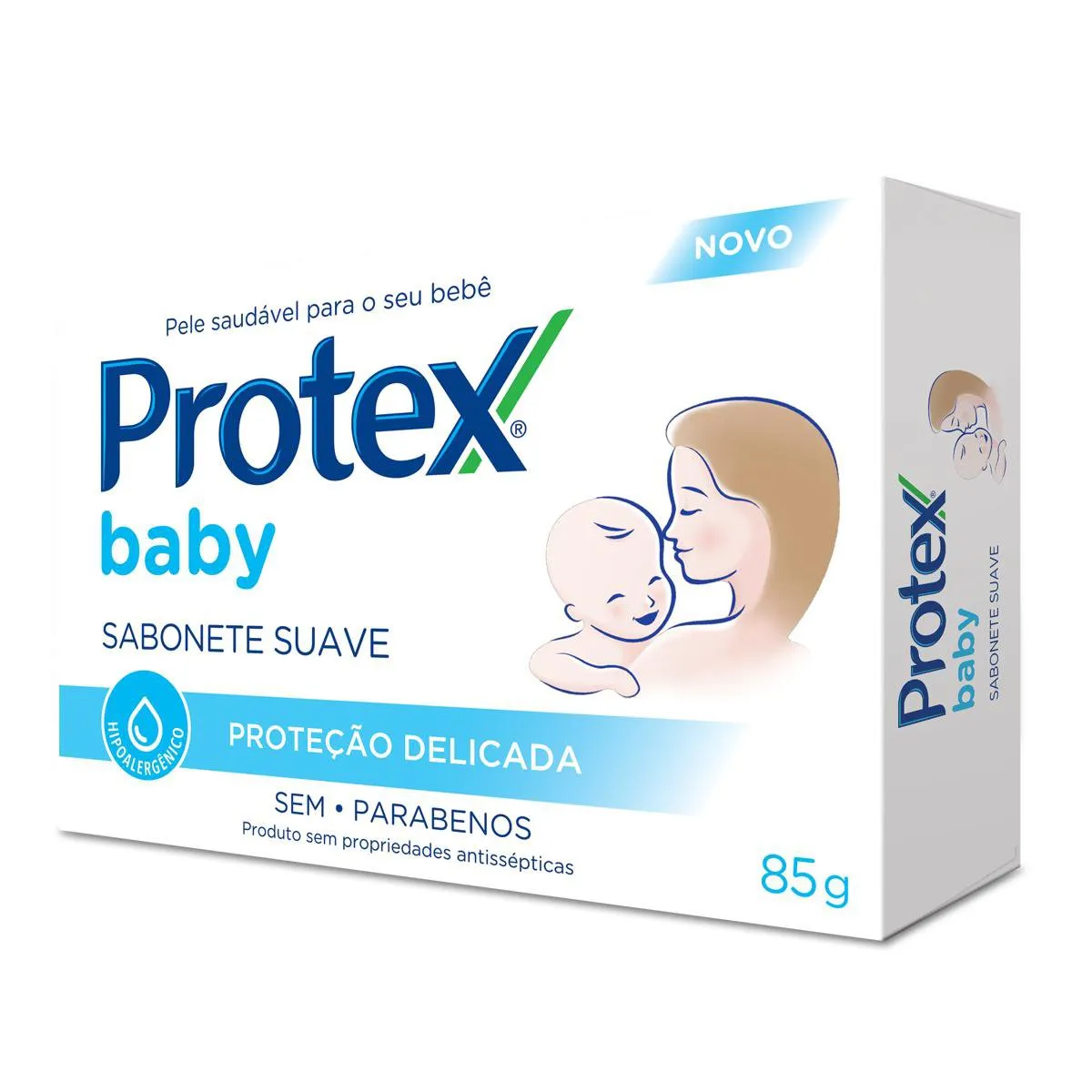 Sabonete Em Barra Para Bebê Protex Baby Delicate Care 85g — foto 3
