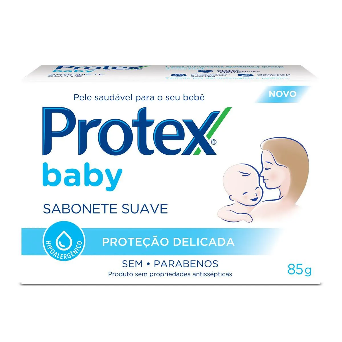 Sabonete Em Barra Para Bebê Protex Baby Delicate Care 85g — foto 2
