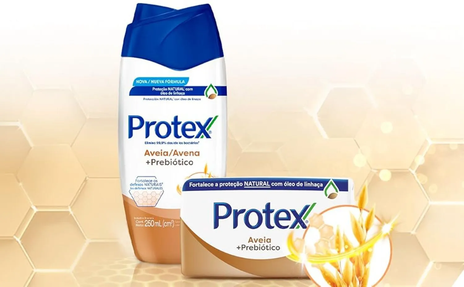 Sabonete em Barra Protex Aveia + Prebiótico 85g 6 Unidades — foto 14