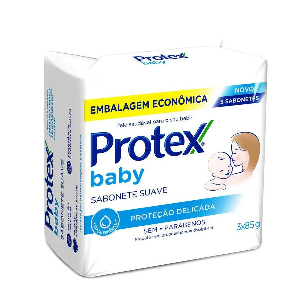 Sabonete em Barra Protex Baby Proteção Delicada - 3un — foto 2