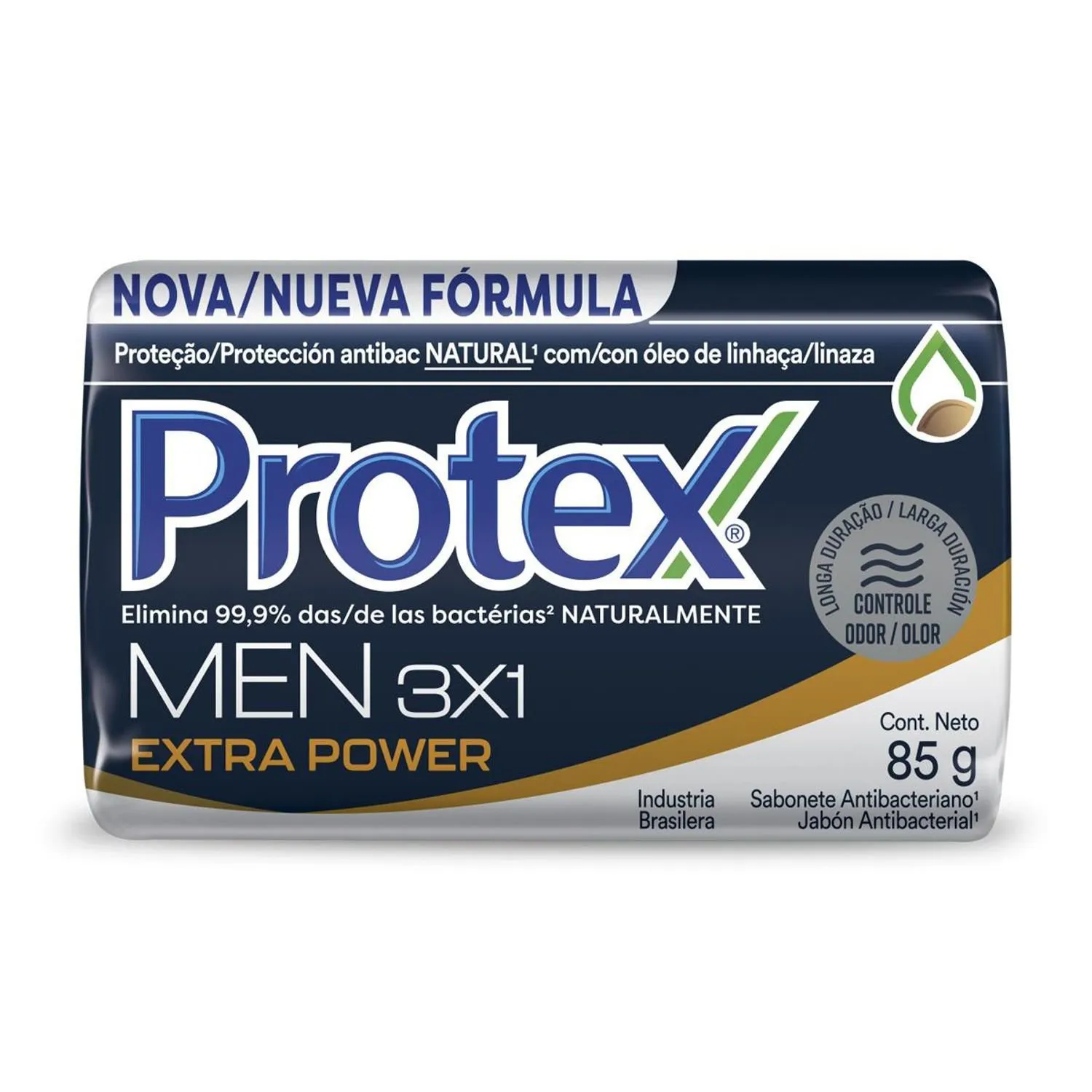 Sabonete em Barra Protex Men 3 em 1 Antibacteriano 85g — foto 2