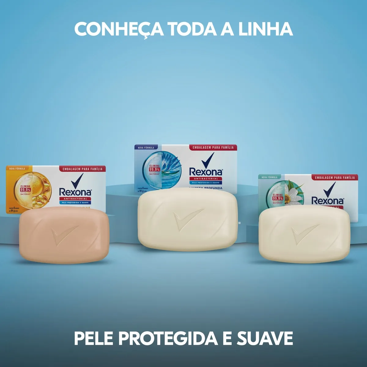 Sabonete em Barra Rexona Antibacterial Limpeza Profunda 84g 6 barras — foto 7