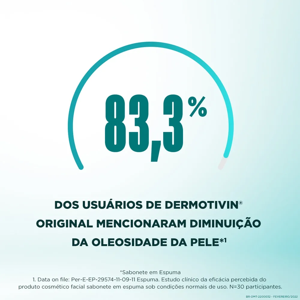 Sabonete em Espuma Facial Dermotivin Original 130ml — foto 7