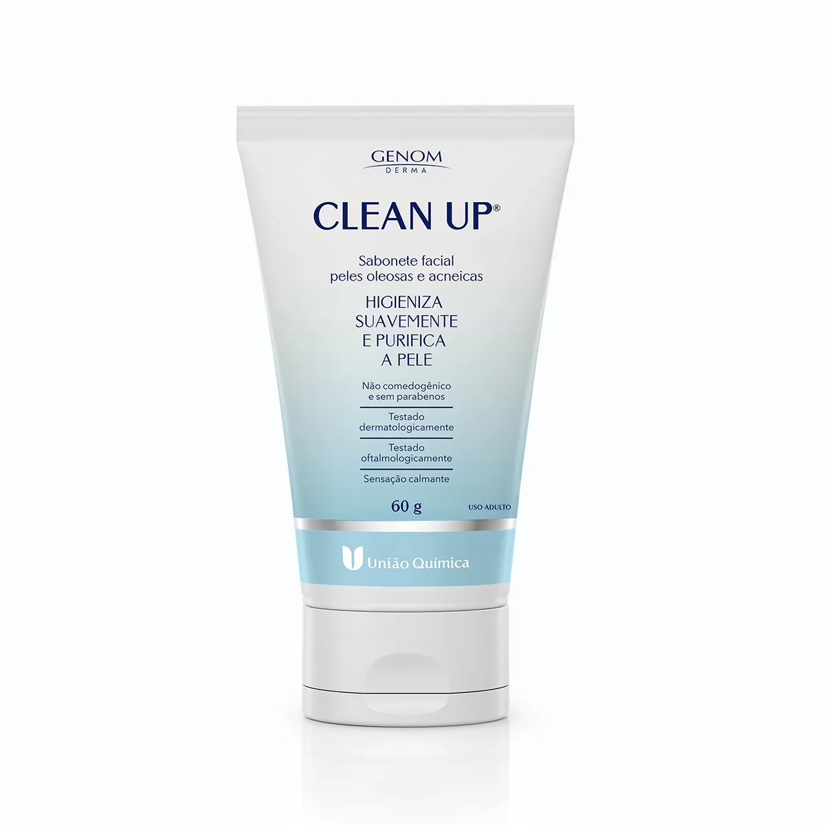 Sabonete Facial Clean Up Genom Derma Pele Oleosa e Acneica 60g