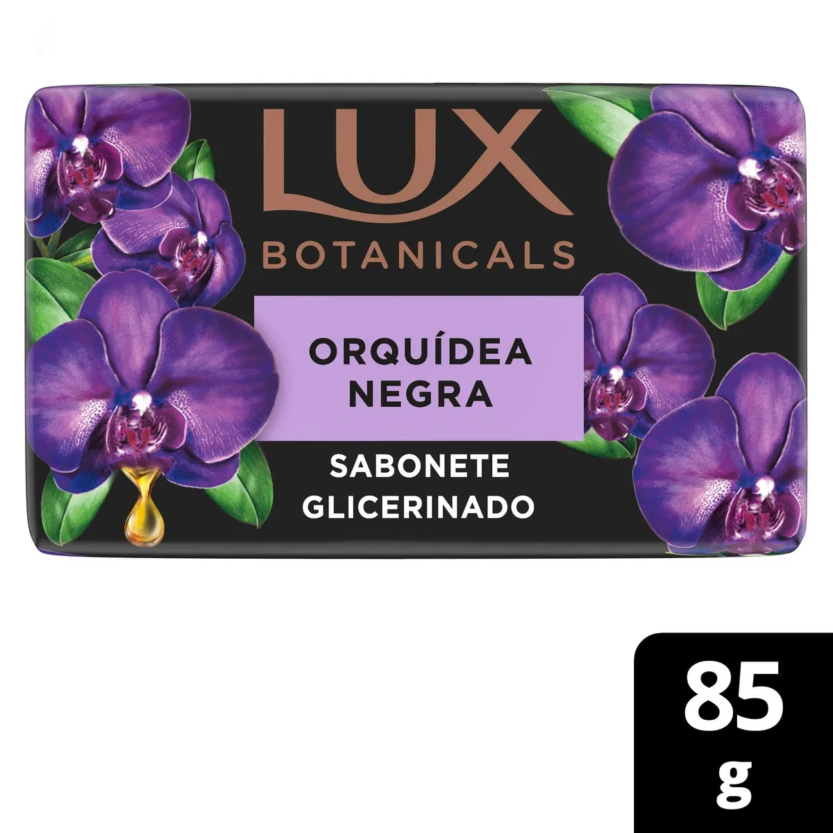 Sabonete Glicerinado Lux Botanicals Orquídea Negra 85g