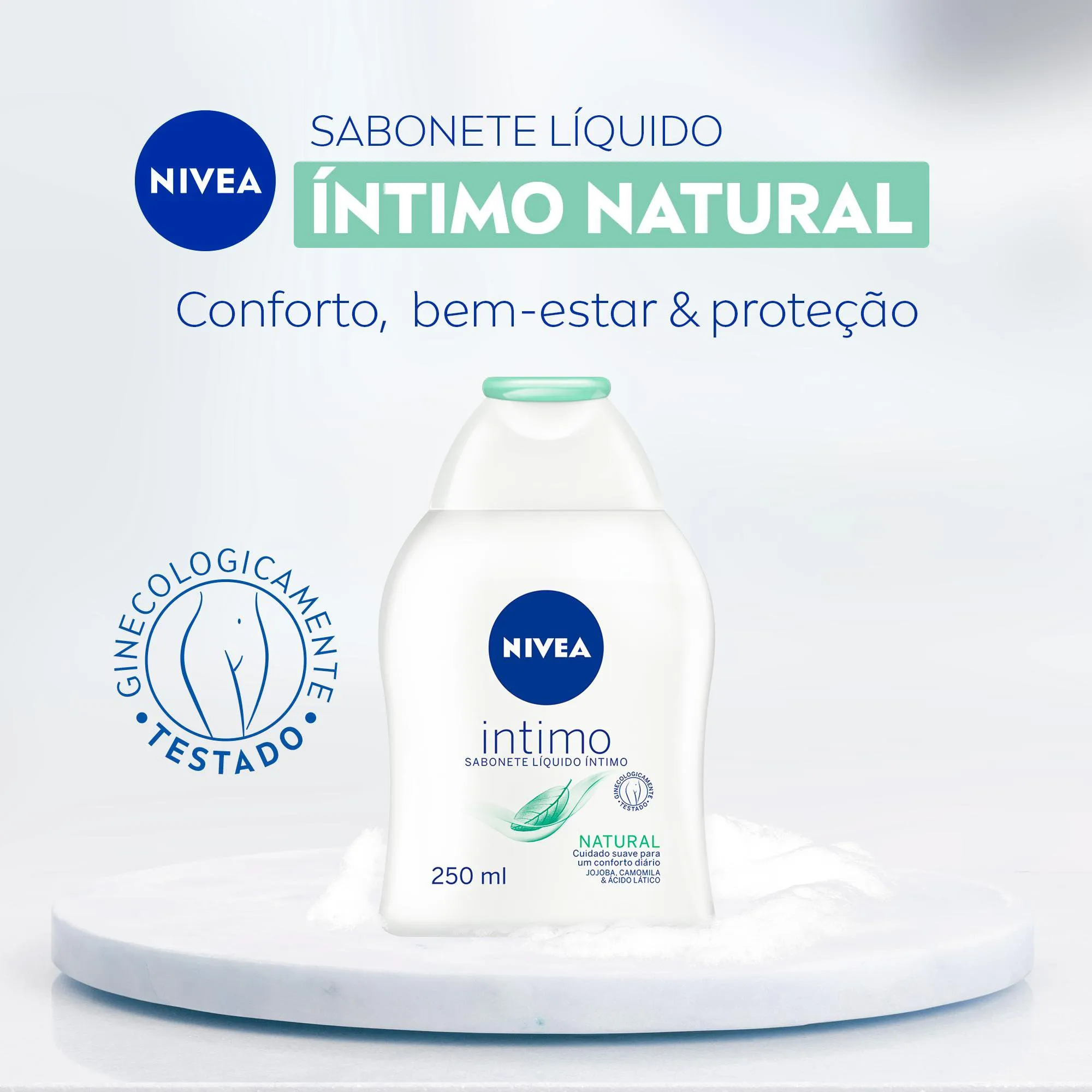 Sabonete Íntimo Nivea Natural 250ml — foto 3