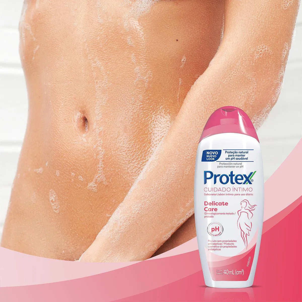 Sabonete Íntimo Protex Cuidado Íntimo Delicate Care 40ml — foto 3