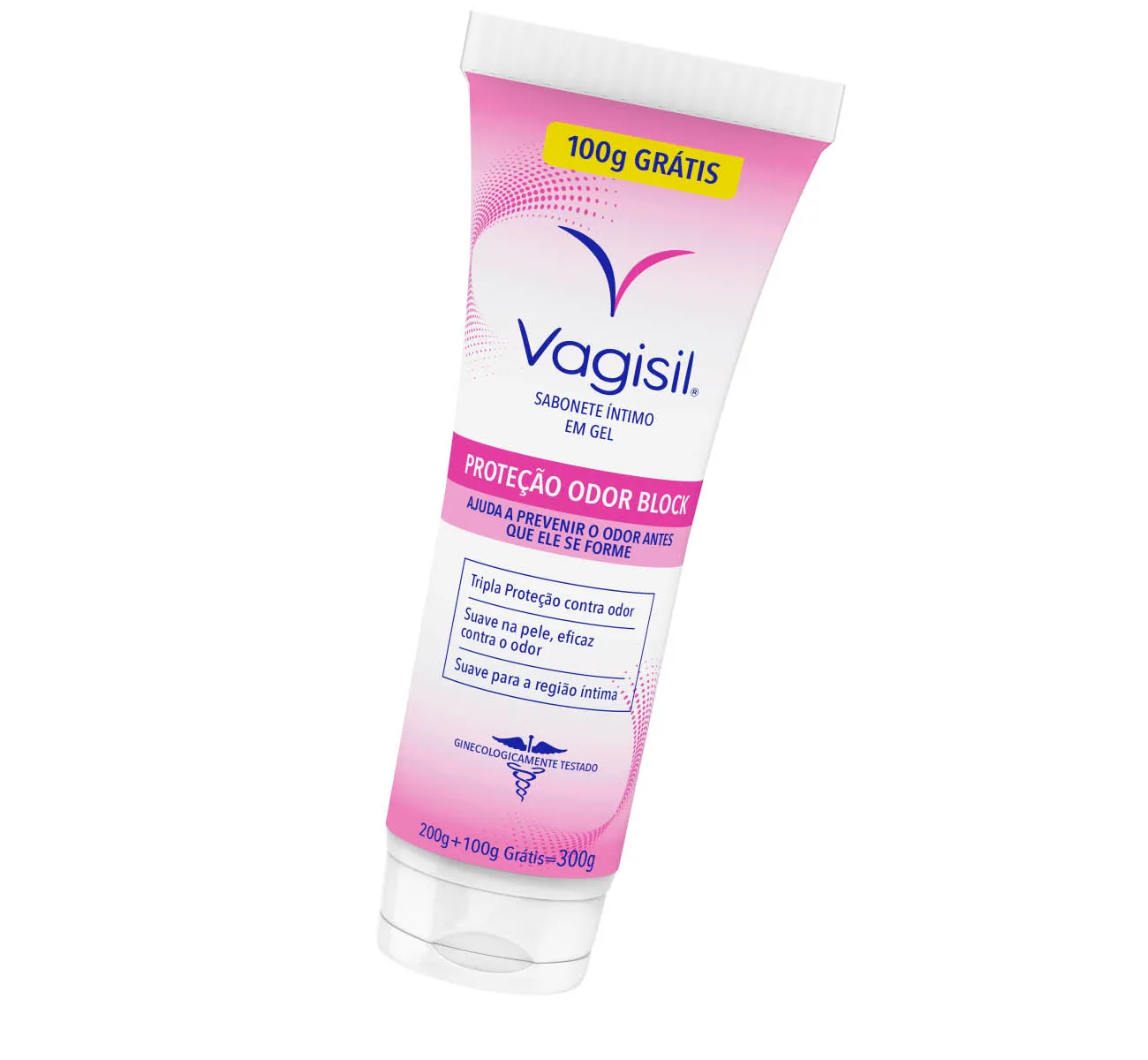 Sabonete Íntimo Vagisil Odor Block Gel 300g — foto 3