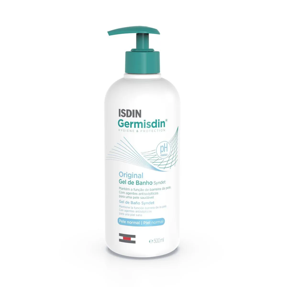 Sabonete Líquido Antisséptico Isdin Germisdin Original Com 500ml