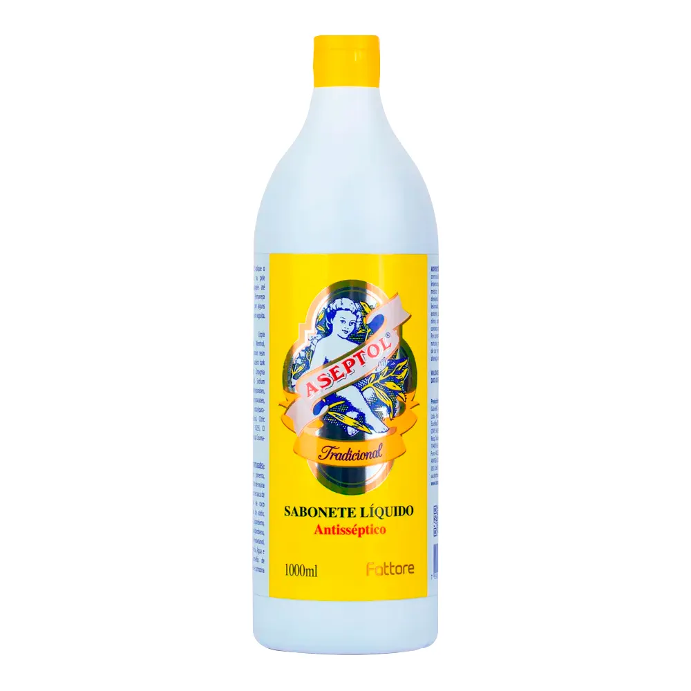 Sabonete Líquido Aseptol Antisséptico Tradicional 1000ml