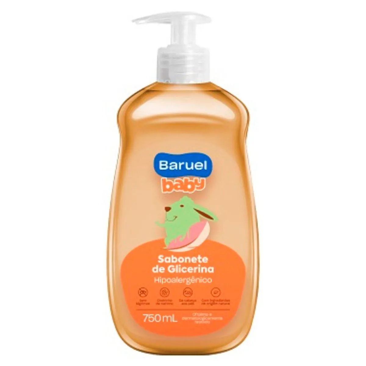 Sabonete Líquido Baruel Baby Glicerina 750ml