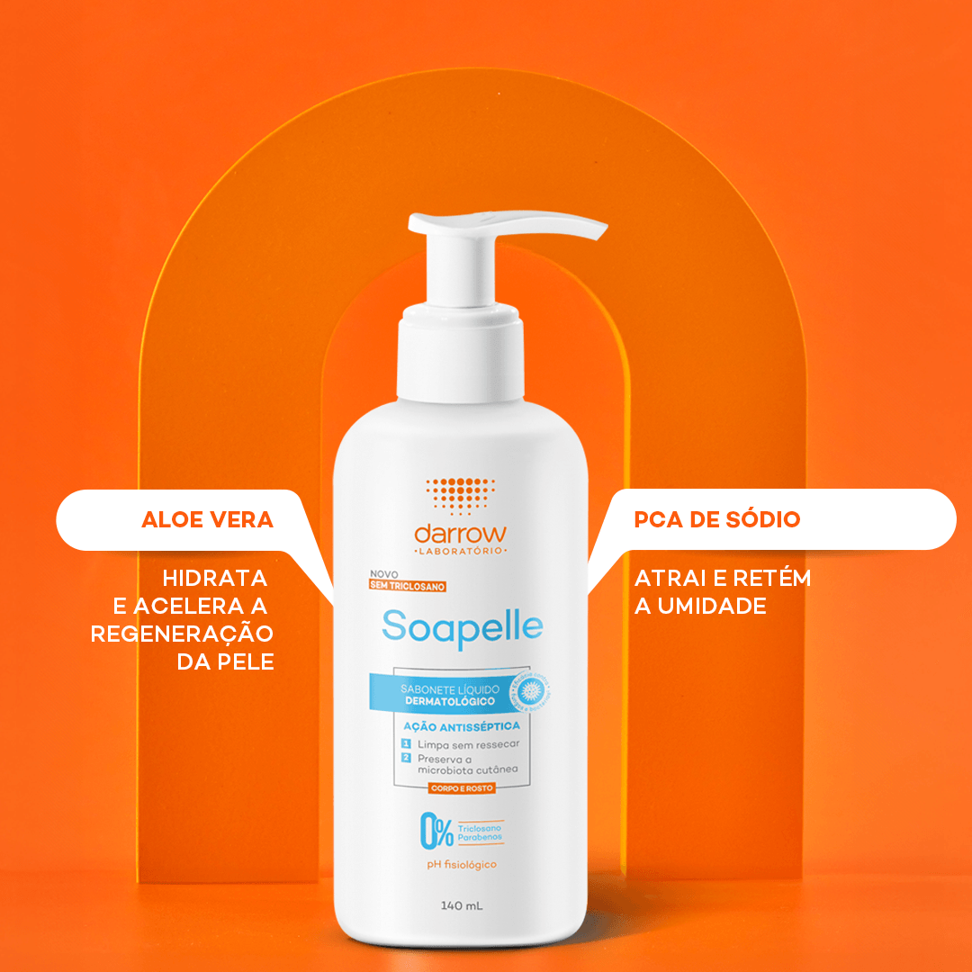 Sabonete Líquido Darrow Soapelle Antisséptico 140ml — foto 5
