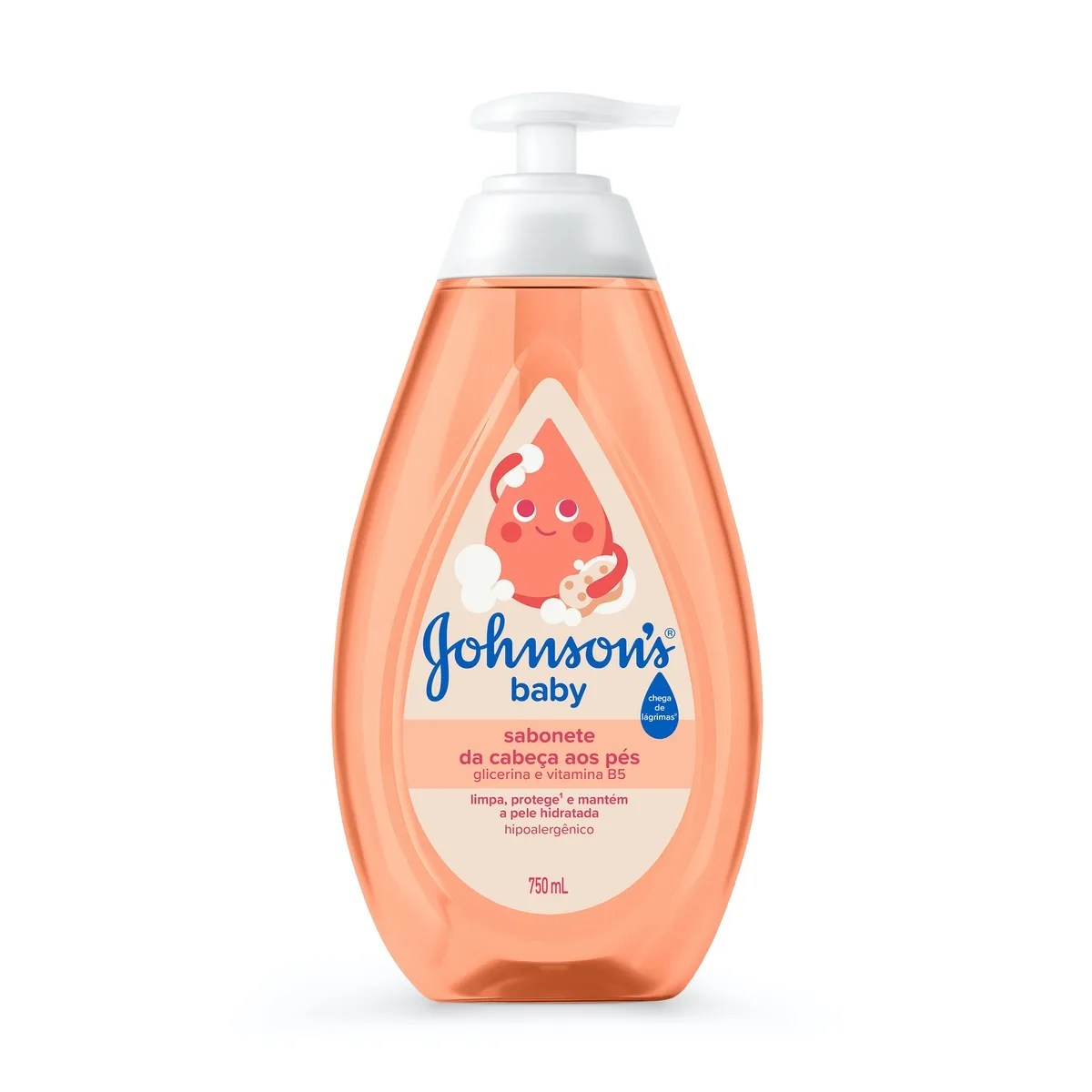 Sabonete Líquido de Glicerina Johnson's Baby 750ml — foto 2