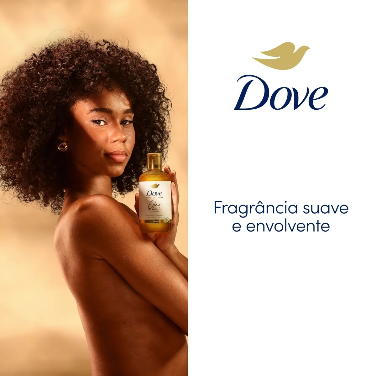 Sabonete Líquido Dove Óleo de Banho Glicerinado 240ml — foto 6