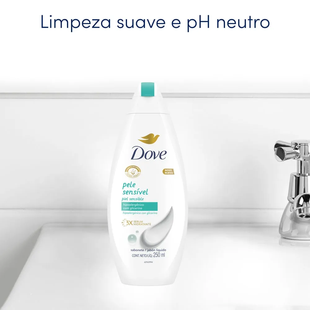 Sabonete Líquido Dove Pele Sensível 250ml — foto 5