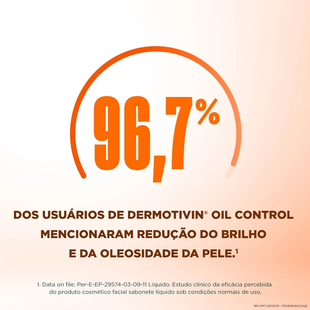 Sabonete Líquido Facial Dermotivin Oil Control 120ml — foto 7