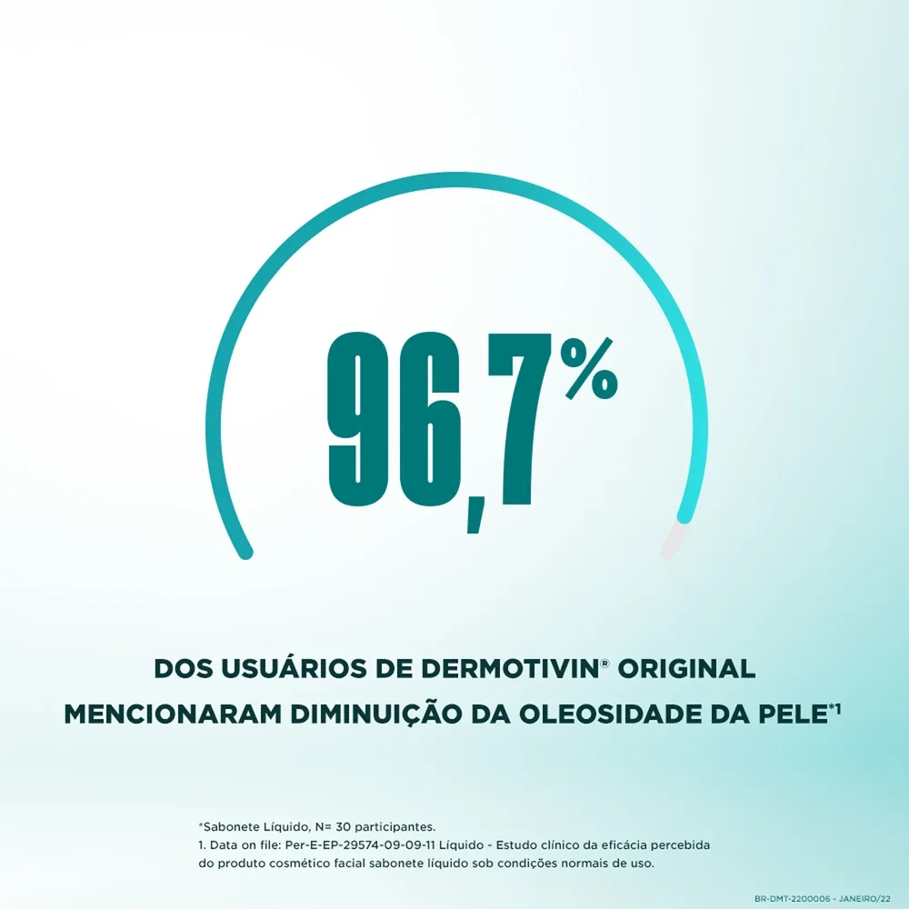 Sabonete Líquido Facial Dermotivin Original Peles Mistas e Oleosas 70ml — foto 6