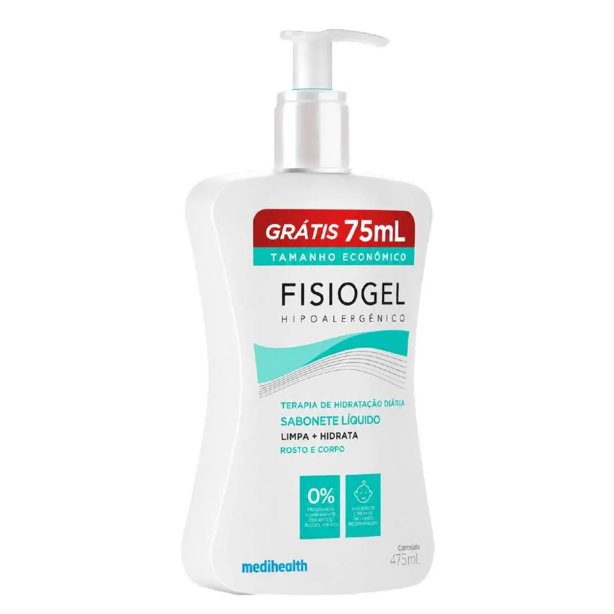 Sabonete Liquido Fisiogel Hidratante 475ml — foto 2