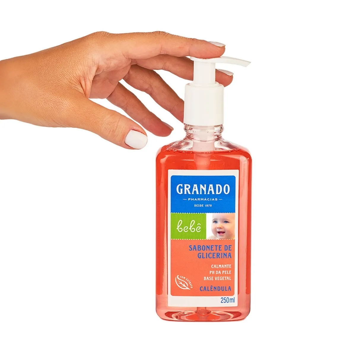 Sabonete Líquido Granado Bebê Calêndula 250ml — foto 3