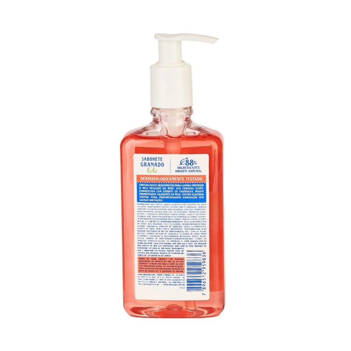 Sabonete Líquido Granado Bebê Calêndula 250ml — foto 2