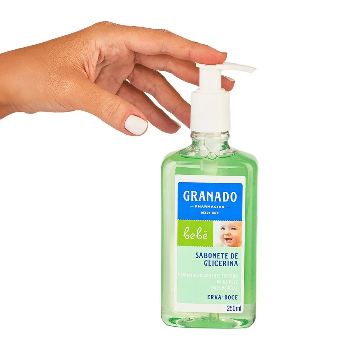 Sabonete Líquido Granado Bebê Erva Doce 250ml — foto 3