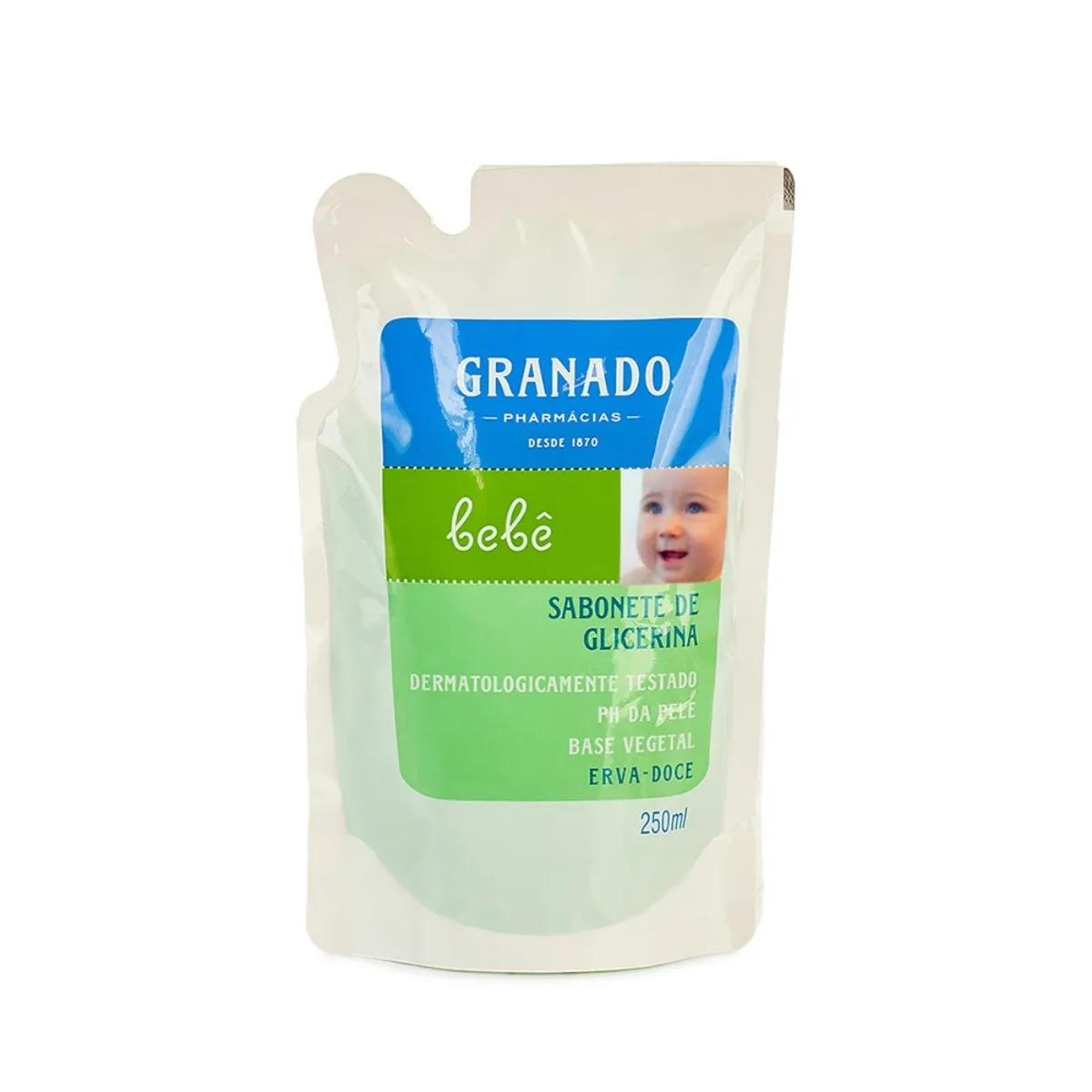 Sabonete Líquido Granado Bebê Erva Doce Refil 250ml