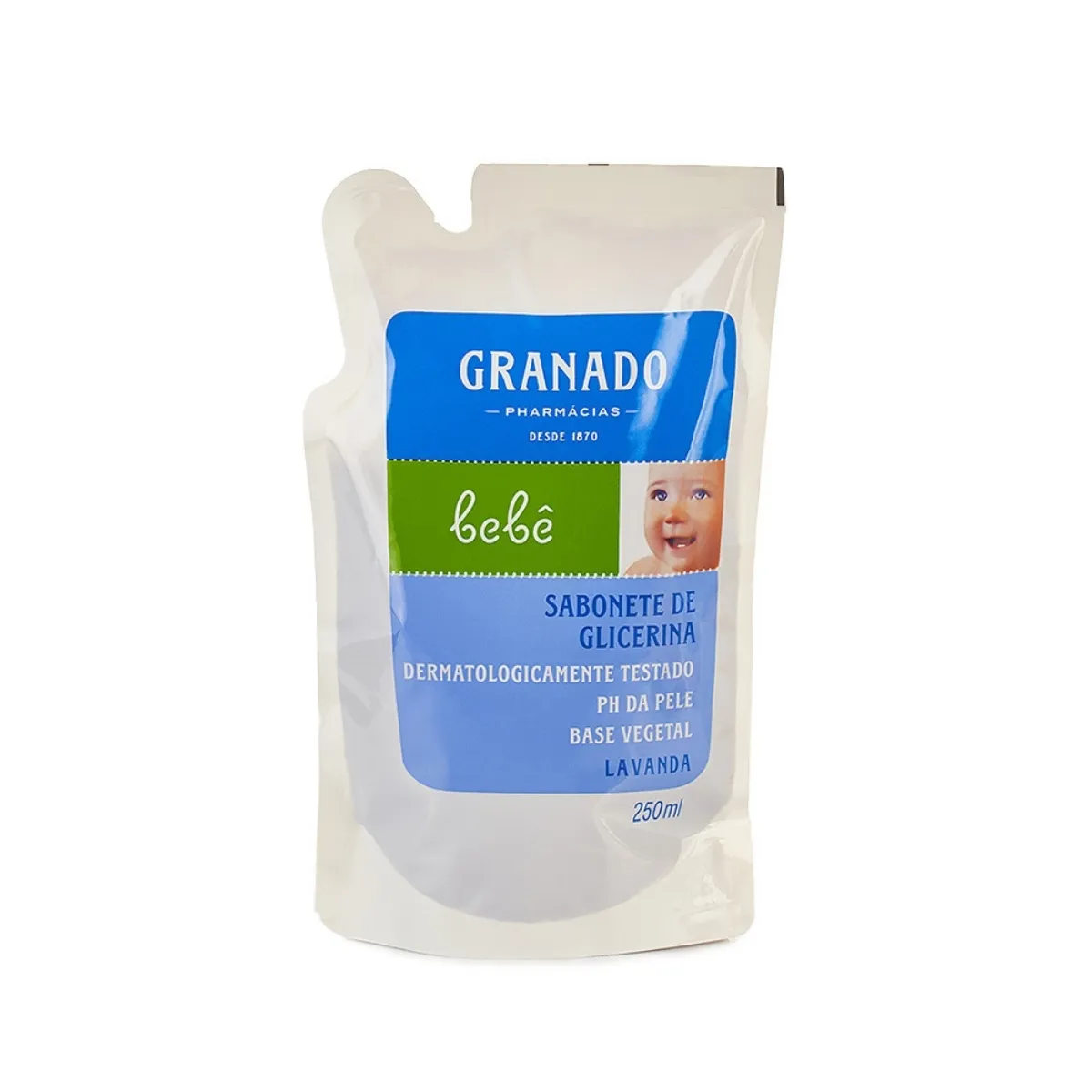 Sabonete Líquido Granado Bebê Lavanda Refil 250ml