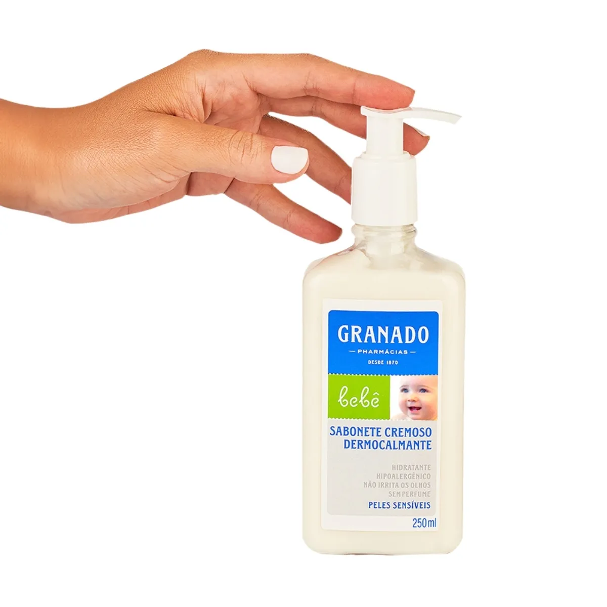 Sabonete Líquido Granado Bebê Pele Sensíveis 250ml — foto 3