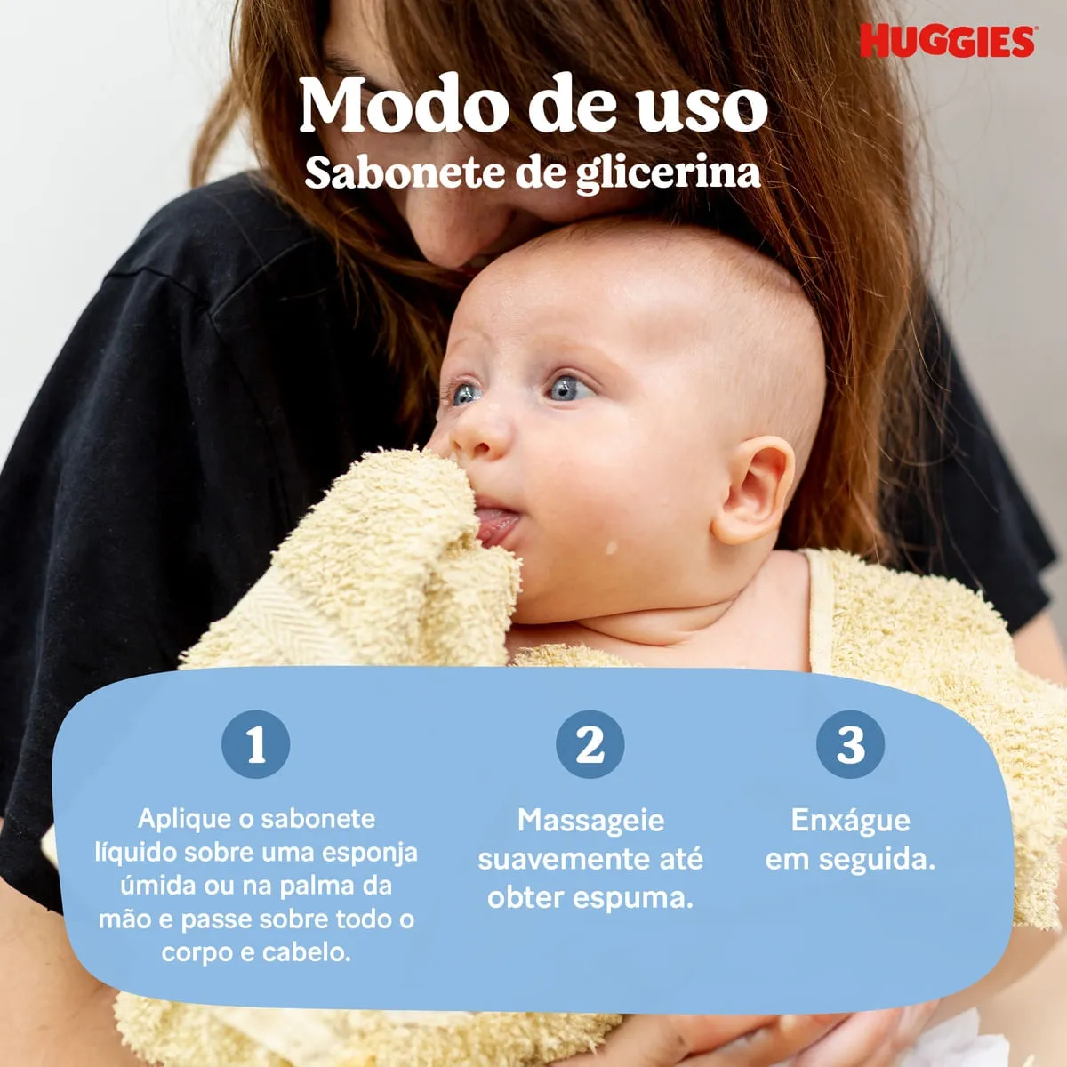 Sabonete Líquido Huggies Glicerina para Bebê Extra Suave 200ml — foto 3