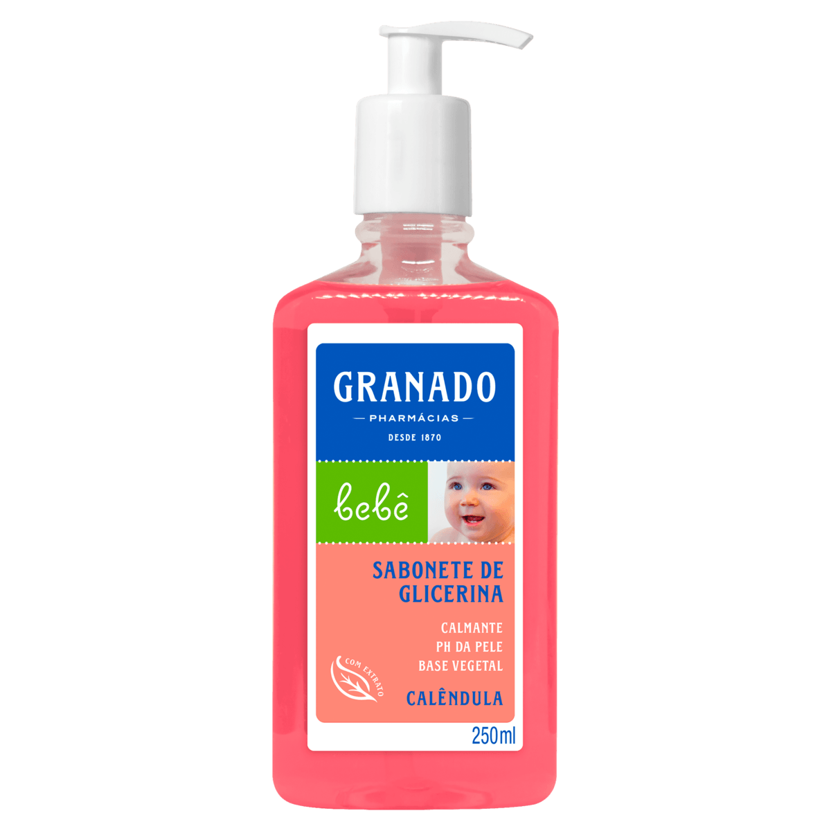Sabonete Líquido Infantil Granado Bebê Calendula 250ml