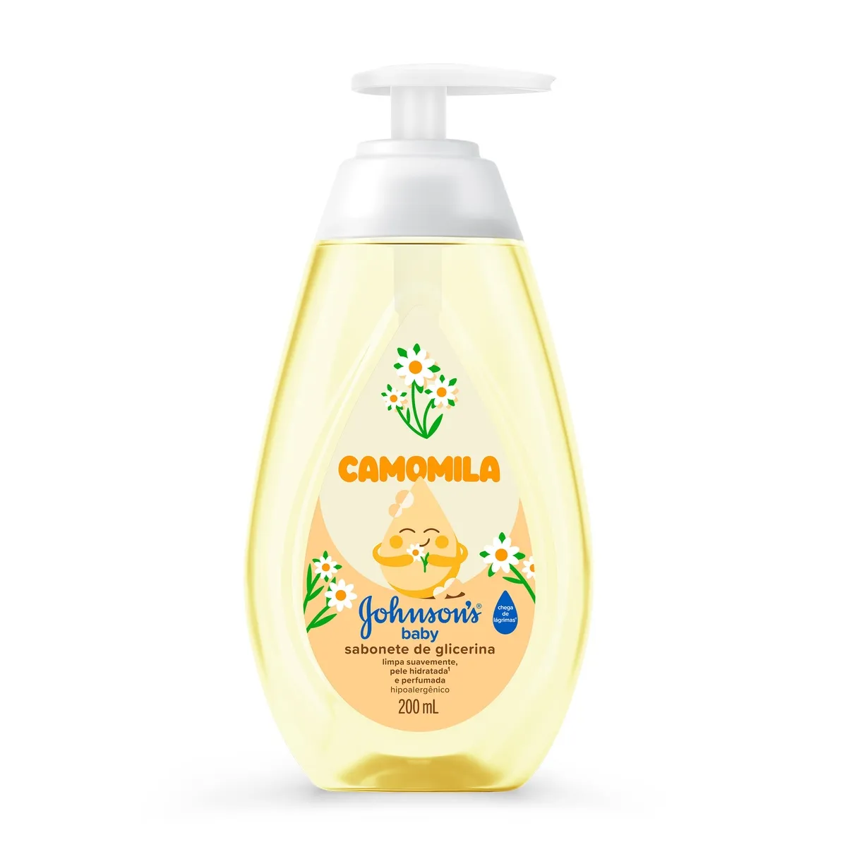 Sabonete Líquido Infantil Johnson's Baby Glicerina Camomila 200ml — foto 3
