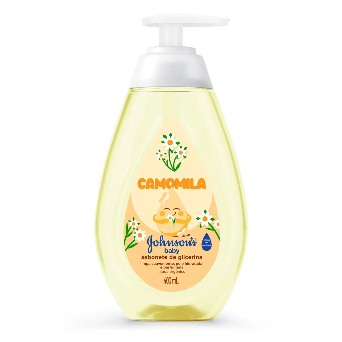 Sabonete Líquido Infantil Johnson's Baby Glicerina Camomila 400ml — foto 2