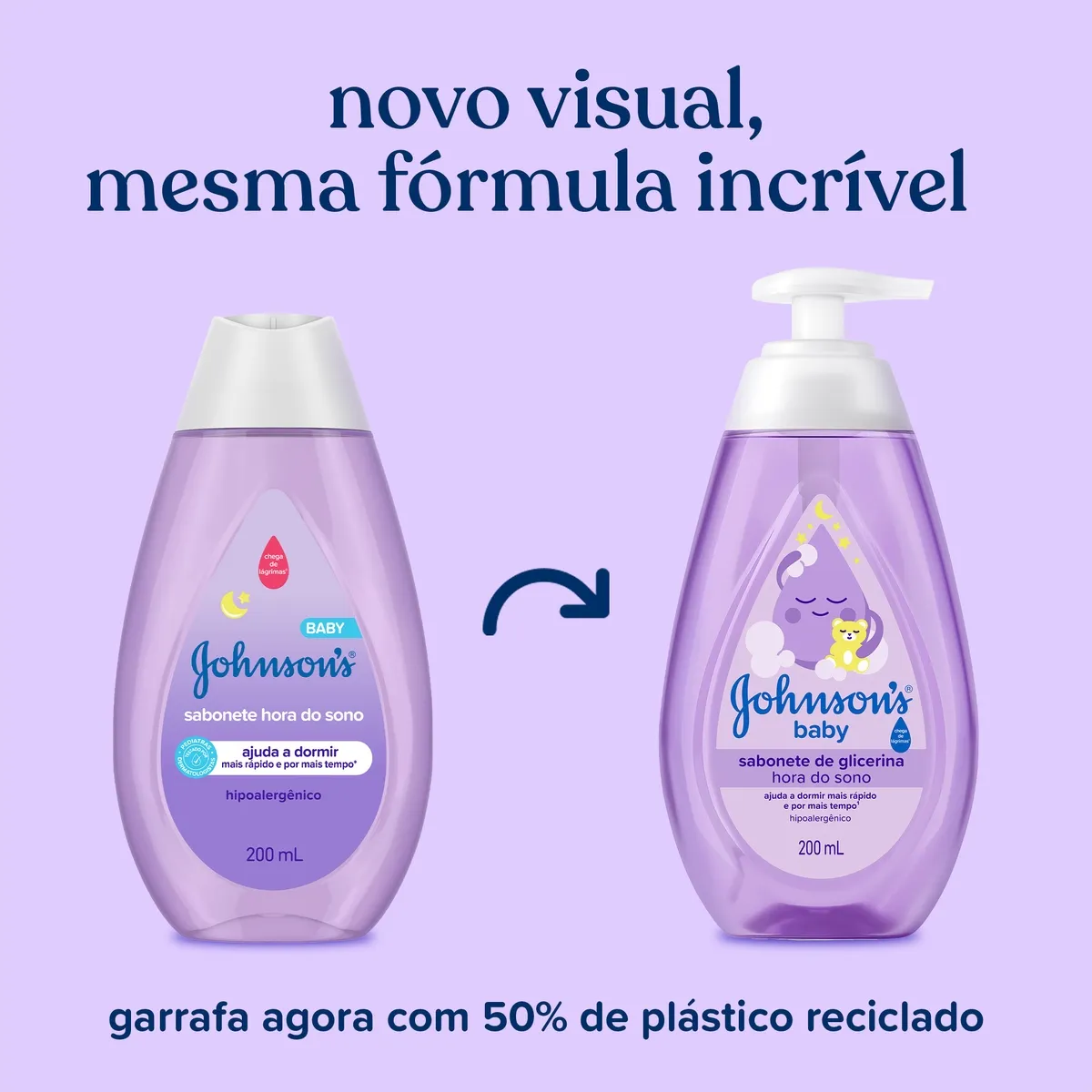 Sabonete Líquido Infantil Johnson's Baby Hora do Sono 200ml — foto 4