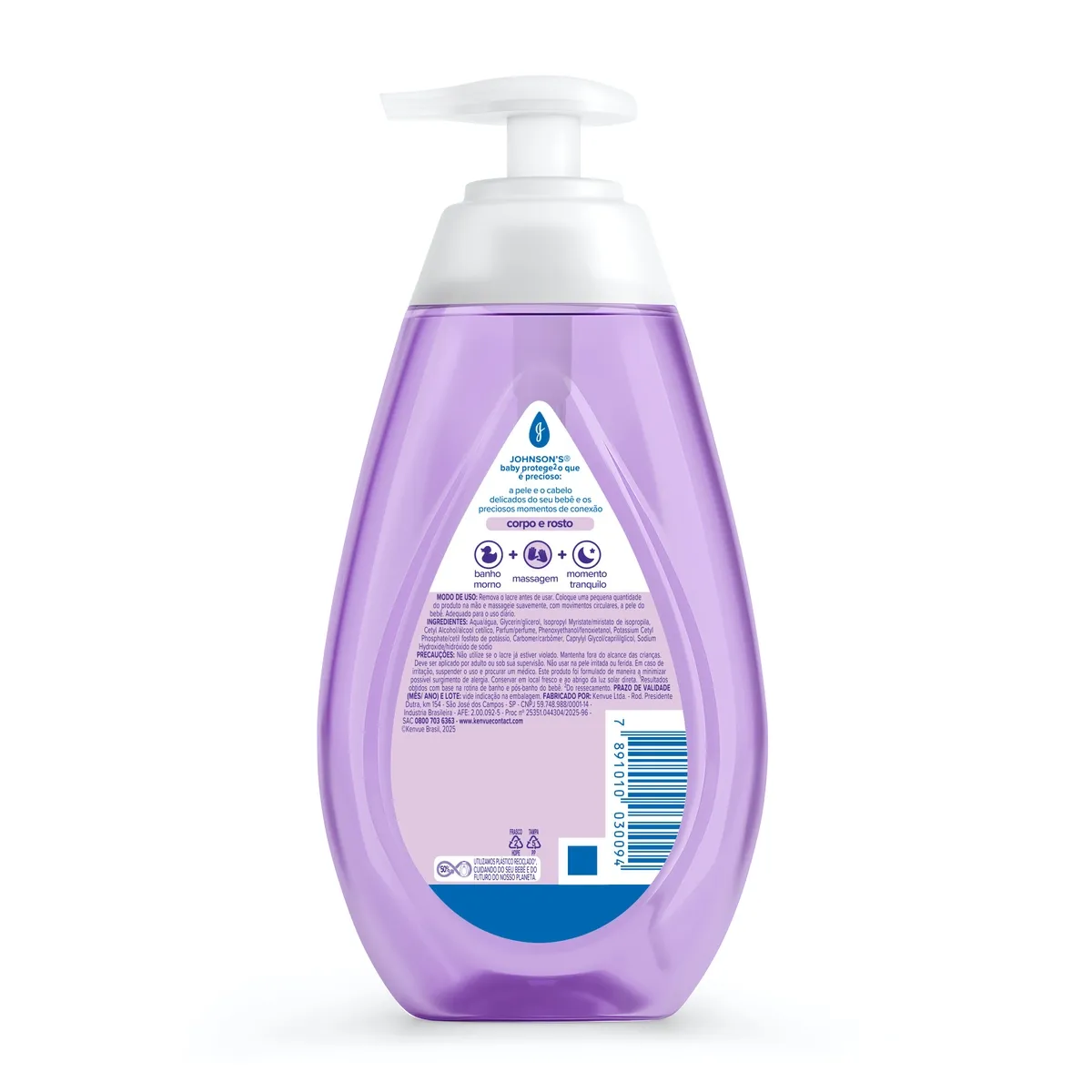 Sabonete Líquido Infantil Johnson's Baby Hora do Sono 200ml — foto 3