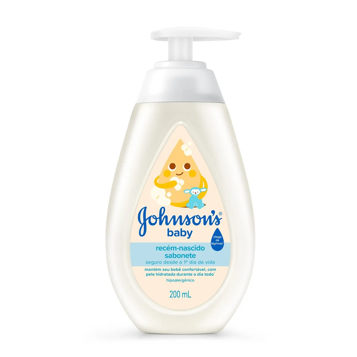 Sabonete Líquido Infantil Johnson's Baby Recém-Nascido 200ml — foto 2
