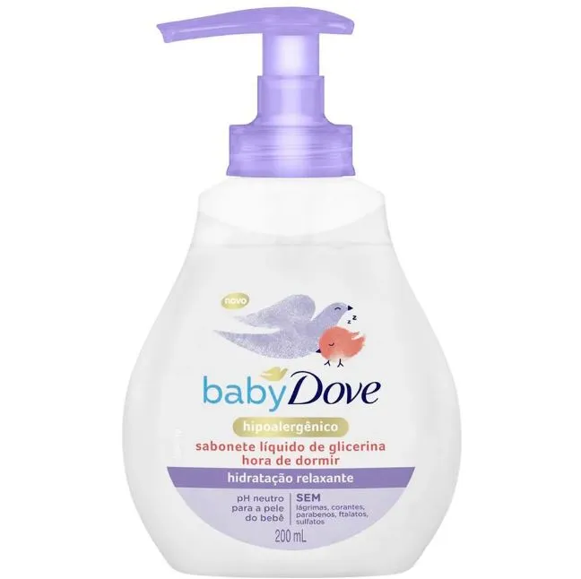 Sabonete Líquido Infantil Protex 200ml - Lavanda