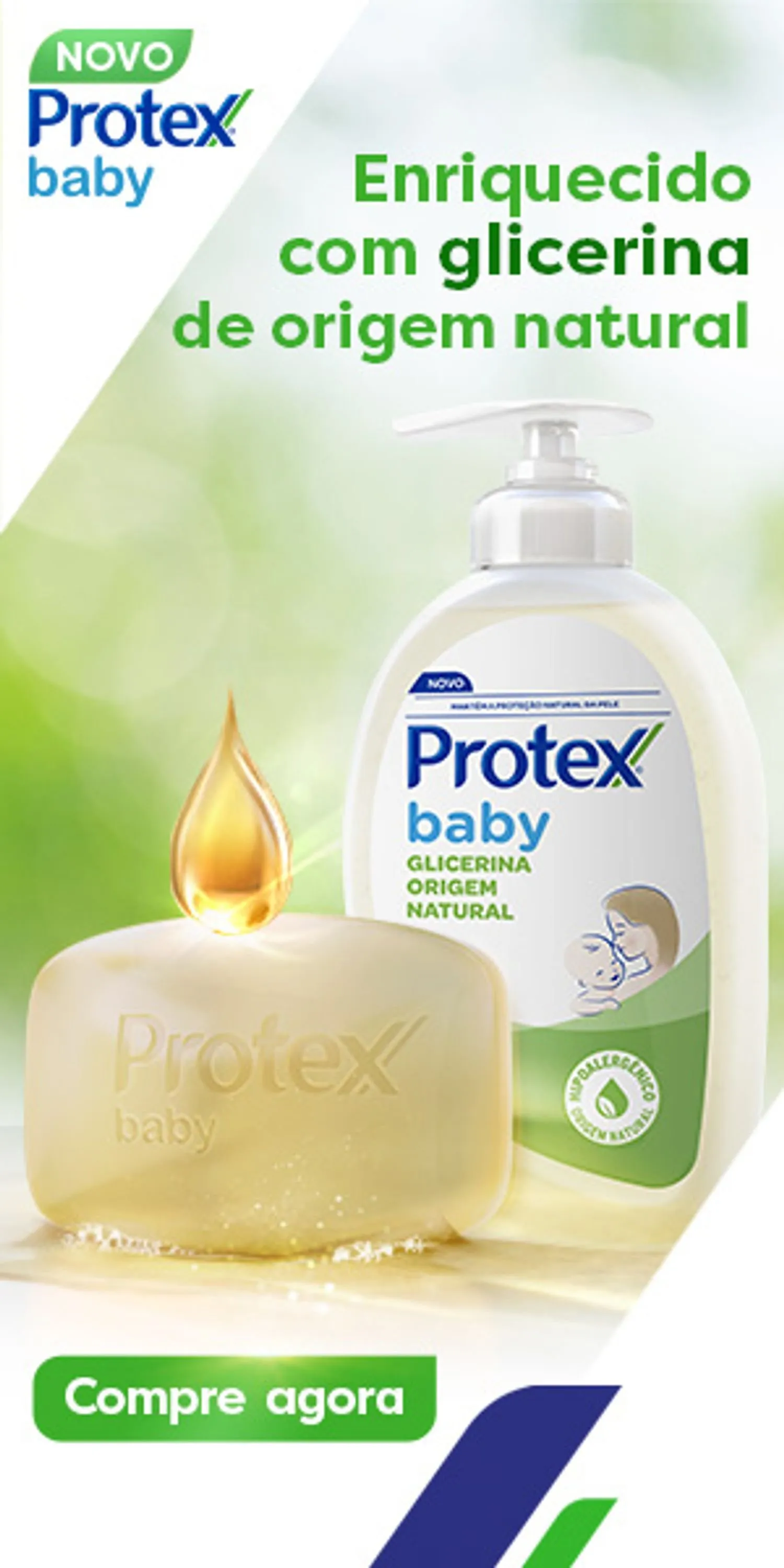 Sabonete Líquido Infantil Protex Baby Glicerina 400ml — foto 7