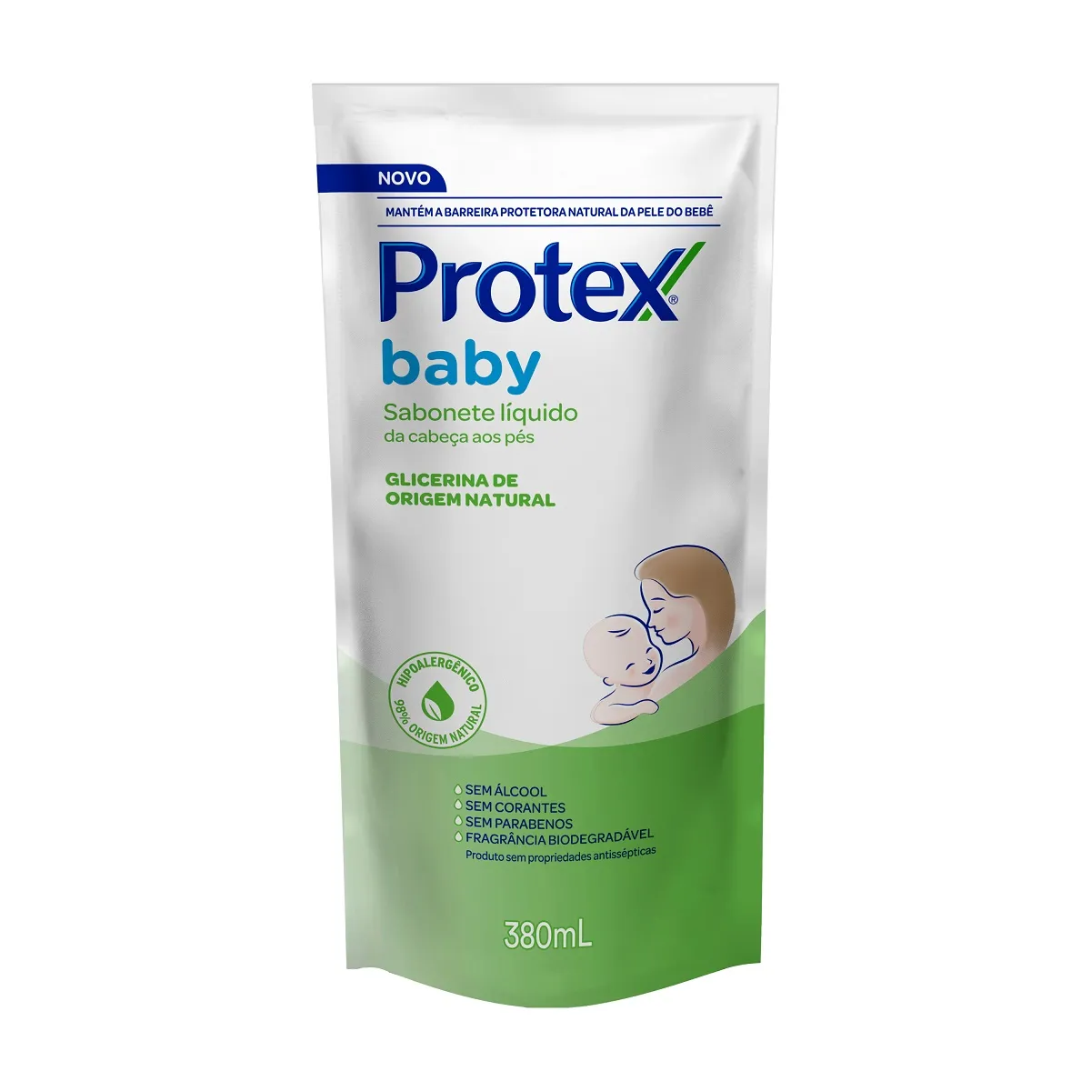 Sabonete Líquido Infantil Protex Baby Glicerina Refil 380ml
