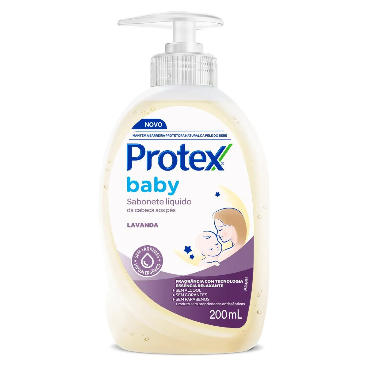 Sabonete Líquido Infantil Protex Baby Lavanda 200ml