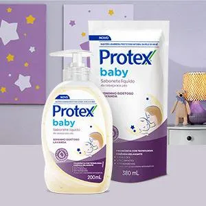 Sabonete Líquido Infantil Protex Baby Lavanda Refil 180ml — foto 7