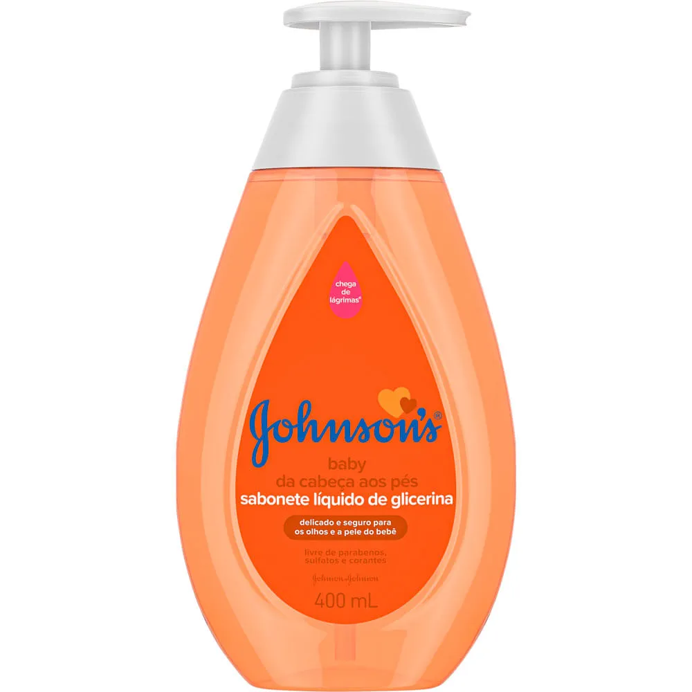 Sabonete Líquido Johnson & Johnson Baby - Da Cabeça aos Pés - 400ml